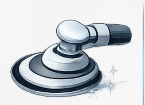 Paint polishing icon